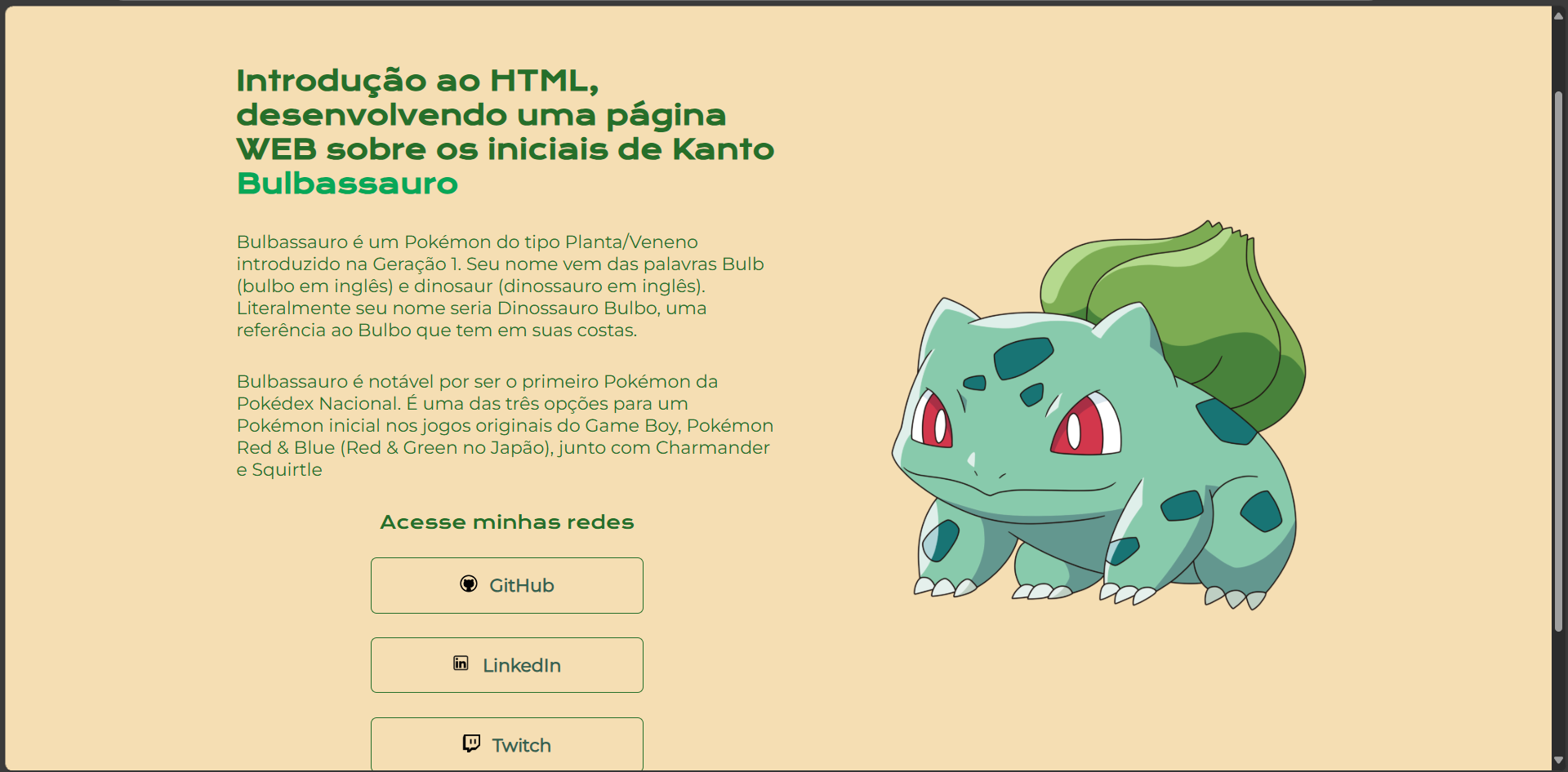 Projeto Pokemons